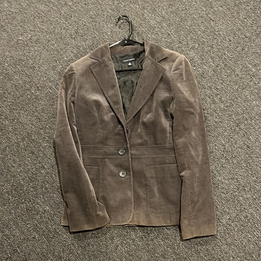 Banana republic velvet suit jacket